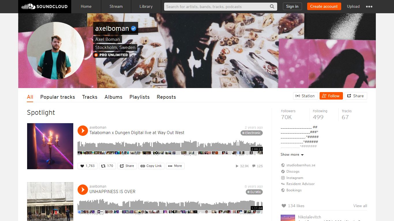 Stream axelboman music - SoundCloud
