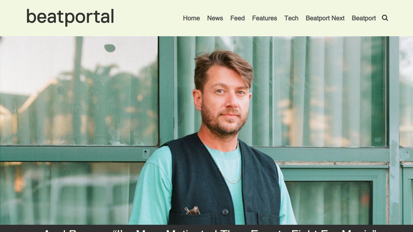Axel Boman: "I'm More Motivated Than Ever to Fight For Music" - Beatportal